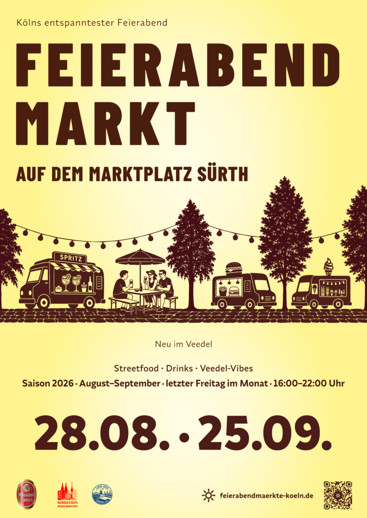 Plakat Marktplatz Sürth